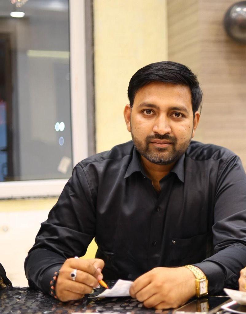 Rajat Garg standing in store